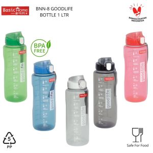 Botol Minum Dewasa 1 Liter | Lion Star Basic Home Goodlife 1000ml