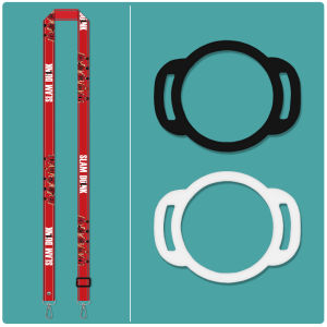 Adorable Childrens Water Bottle Insulated Portable Crossbody Hanging Rope Large Belly Cup Universal Adjustable Strap