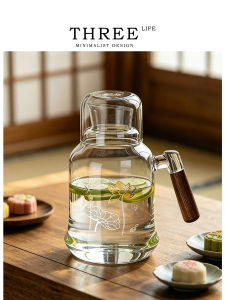THREE LIFE | Heat-Resistant Glass Tea Pot Large Capacity