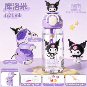 Cute Kids Tritan Straw Cup for School