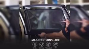 Perodua Ativa Magnetic Sunshade Car Anti-Glare Day Sunshade Magnet 4PCS