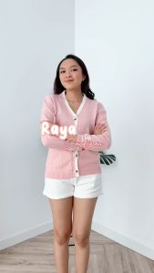 ELYCLOTH | RAYA CARDIGAN | CARDIGAN RAJUT WANITA PREMIUM KNIT