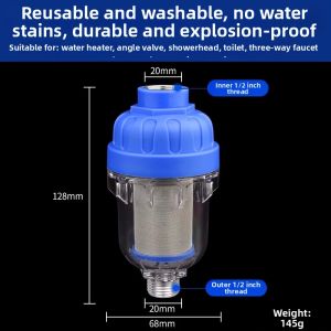 Water Filtration Chlorine Removal Anti-Scale Filter