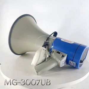 (ใช้โค้ดลดอีก10%) DECCON MG-3007UB โทรโข่ง 9 นิ้ว เมกกะโฟน บลูทูธ อัดเสียงได้ มีเสียงไซเรน ขับ 80W MG3007UB