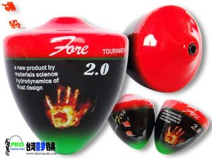 Fangle Taiwan Apo Fishing Bobber Elastic Material Anti-Collision Sea Fishing Float Composite Material for Ocean Bank Fishing