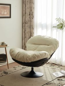Rotating Sleep & Lounge Eggshell Sofa Chair