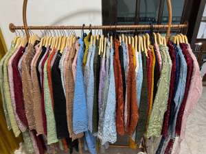 Kebaya zahra payet / kebaya modern / kebaya Kutubaru / kebaya lamaran / kebaya Wisuda / kebaya terlaris / kebaya kekinian / kebaya cantik / kebaya murah