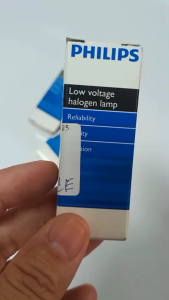 PHILIPS 24V/250W หลอดใส่โคมทำฟัน/หลอดเครื่องฉายสไลด์ หลอดฮาโลเยน