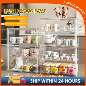 Stackable Dustproof Organizer Display Case Cups Figures Blind Boxes Multipurpose Storage