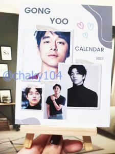 พร้อมส่ง! ปฏิทิน ตั้งโต๊ะ ปี 2026 / 2569 Gong Yoo (กง ยู) *มีเก็บเงินปลายทาง*