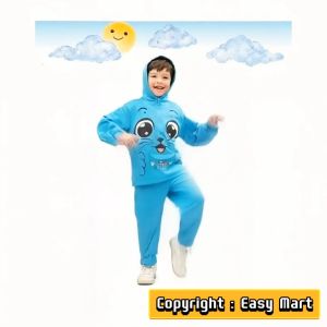 Ralen Star Tiger Head Jas Hujan Setelan Anak Pet Darling Mirip Kido