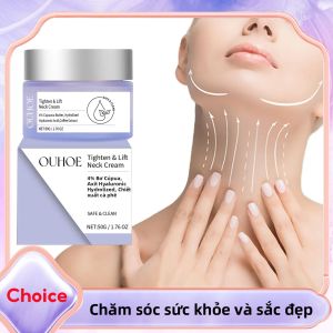 Kem Làm Săn Chắc Vùng Cổ Chống Lão Hóa Chứa Hyaluronic Acid Dưỡng Ẩm Làm Mịn Giảm Nếp Nhăn Làm Săn Chắc Da Nhăn Nheo Dưỡng Da Vùng Cổ