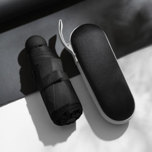 Mini Foldable umbrella UV protection Mini Sun Umbrella dual use portable box to store sunshade umbrella Mini umbrella zwq
