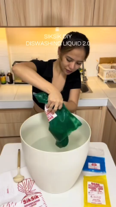 SIKSIK 2.0 DIY Dishwashing Liquid Kit (2L 5L & 16L Yield) 1 MINUTE MIX - CALAMANSI LEMON ANTIBAC