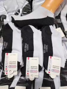 ถุงเท้า ข้อสั้น Free size ไต้ตาตุ่ม แพ็ค12คู่ สีพื้น และ มีลาย มี7สีให้เลือก ใส่ได้ทุกเพศ