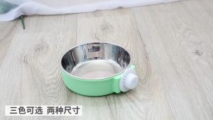 Hanging Dog Bowl Stainless Hanging Dog Bowl Hanging Cat Food Bowl Cat Bowl Hanging Bowl Rabbit Bowl kainan ng aso stainless