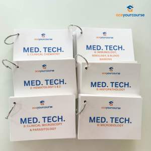 Medical Technology Comprehensive Flash Cards | MTLE | Board Exam | School | Reviewer