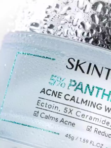 SKINTIFIC 5% Panthenol Acne Calming Water Gel 45g | 5% Panthenol + 5X Ceramide Barrier Repair | Redness Relief for Sensitive & Oily Skin