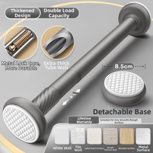 WEILAISHI | No Drilling Telescopic Stainless Steel Pole