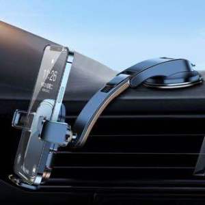 ส่งจากไทย✅ ที่วางโทรศัพท์ในรถยนต์ ที่วางโทรศัพท์แบบดูด ถ้วย ที่วาง GPS แบบปรับได้หลายมุมสำหรับโทรศัพท์มือ ถือ 4.7-7.0 นิ้ว