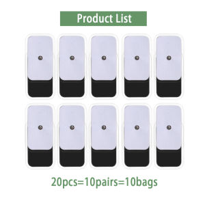 10/20Pcs Self Adhesive Electrode Pads Replacement Non-Woven Silicone Gel Patches Accessories With TENS EMS Massage Machine