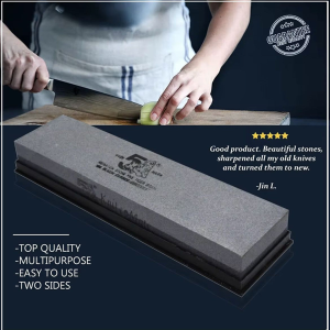 Entrance Knife Sharpening Stone Combination Dual Sided Grit With Base for Sharpening and Polishing Tool Kitchen Knife Sharpener