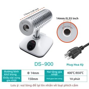 Máy Khử Trùng Vòng Tiêm Hồng Ngoại Trong Phòng Thí Nghiệm Khử Trùng Ở Nhiệt Độ Cao 400 ° C-825 ° Thiết Bị C Rapid 5-7 Giây Để Thử Nghiệm