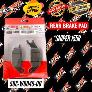 Sniper 155R Front & Rear Brake Pad for Sniper 155R 3C1-F5805-10 50C-W0045-00 Models Optimal Braking Performance