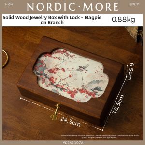 NORDIC MORE | Elegant Real Wood Jewelry Box