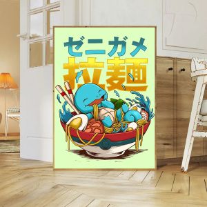 Kayou | Anime P-Pokemon Poster Art canvas poster Coffee House Bar Room Wall Decor