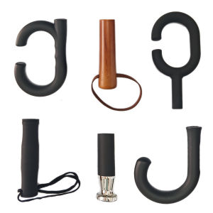 จักรยานยาว ด้ามจับโค้ง ร่มกอล์ฟ อุปกรณ์ซ่อมร่ม เครื่องประดับร่มพับได้ หมวกร่ม วัสดุหลัก: สแตนเลส โพลีเอสเตอร์