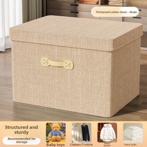 SIVASS | Large Capacity Foldable Organizer Box with Cover