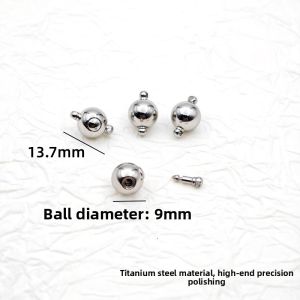 Smile Design Titanium Steel Magnetic Clasp Bracelet 7mm