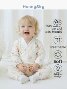 HoneySky | Cotton Breathable Baby Romper