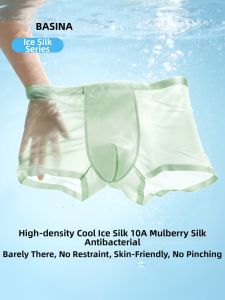 Baisina | Cool Silk Breathable Thin Mens Underwear