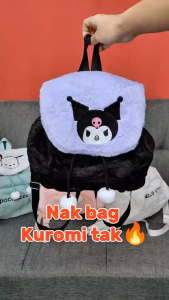 Moo Baby Sanrio Berbulu Backpack My Melody Bag Hello Kitty Bagpack Bag Kuromi Backpack Pochacco Bagpack Cute Backpack