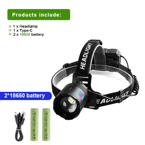 99000000LM Ultra Powerful Headlamp USB Rechargeable LED Lamp Super Bright Head Flashlight Long Range Headlamp Fishing Head Light