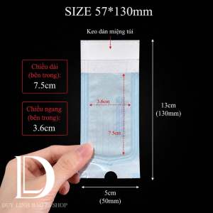 (10cái) Túi ép nhiệt đóng gói sẵn hộp 200cái có bán lẻ nhiều size 190x360 90x165 - TÚI ĐÓNG GÓI TÚI ĐỰNG DỤNG CỤ kiềm cắt da có hợp nhựa trên bề mặt cpp Duy Linh Shop…