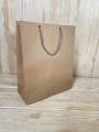 (Isi 12pcs) Paper bag polos R7 20x10x25 tas kertas coklat / paper bag murah polos. 