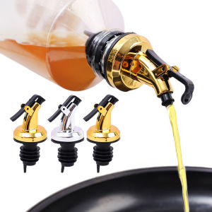 Oil Nozzle Oil Bottle Plug Press Type Oil Guide Nozzle Seal Leak-Proof Food Grade Rubber Nozzle Kitchen Tool