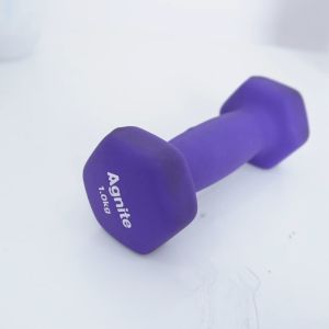 Agnite Barbel / Dumbell 1 kg Vinyl ER081