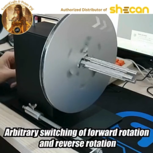 [ EsoteriCrafts ] Thermal Printer Label Rewinder - Automatic Reroller for Stickers Ribbons & Tapes (Universal Fit)