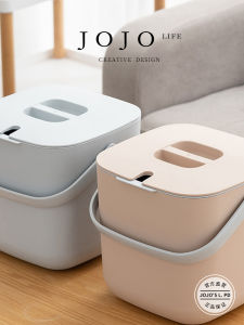 Jojos L PD Tea Wastewater Bucket with Filtered Trash Drainage Water Bucket Tea Table Waste Discharge Storage Bucket