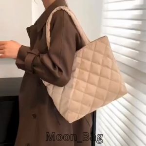 MOONBAG-/ Puffy Bag ALEXA Tas Wanita Totebag Resleting Shoulder Bag Tas Bahu Wanita Bubble Pillow Foam Quilted Aesthetic