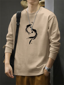 JIANMUJI | Cotton Long Sleeve T-Shirt 260g