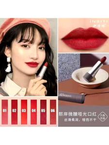 Son Môi INSITI Velvet Matte Lipstick 05 Winter Pear Long-lasting Moisturizing Low Saturation Enhance Skin Tone Natural Look