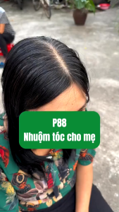 Dầu gội có lược phủ bạc MÀU ĐEN M.O.C - Làm đen tóc tự nhiên tại nhà chỉ sau 15 phút 350ML