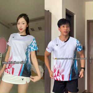 Áo Cầu Lông Quần Cầu Lông Bộ Cầu Lông Nam Nữ Chuyên Nghiệp Vải Thoáng Khí A1014 - V Badwear