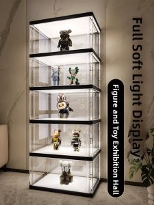 SHOUNADAREN | LED Lighting Dustproof Transparent Display Case