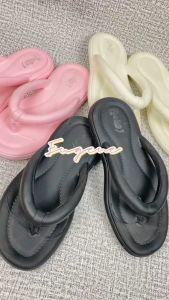 [BELI LOKAL] EUGENE - Sandal Wanita Kekinian Import Korea Jelly Murah Motif Marble Sendal Main Santai